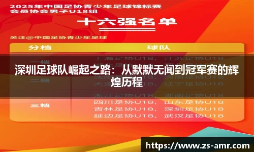 深圳足球队崛起之路：从默默无闻到冠军赛的辉煌历程